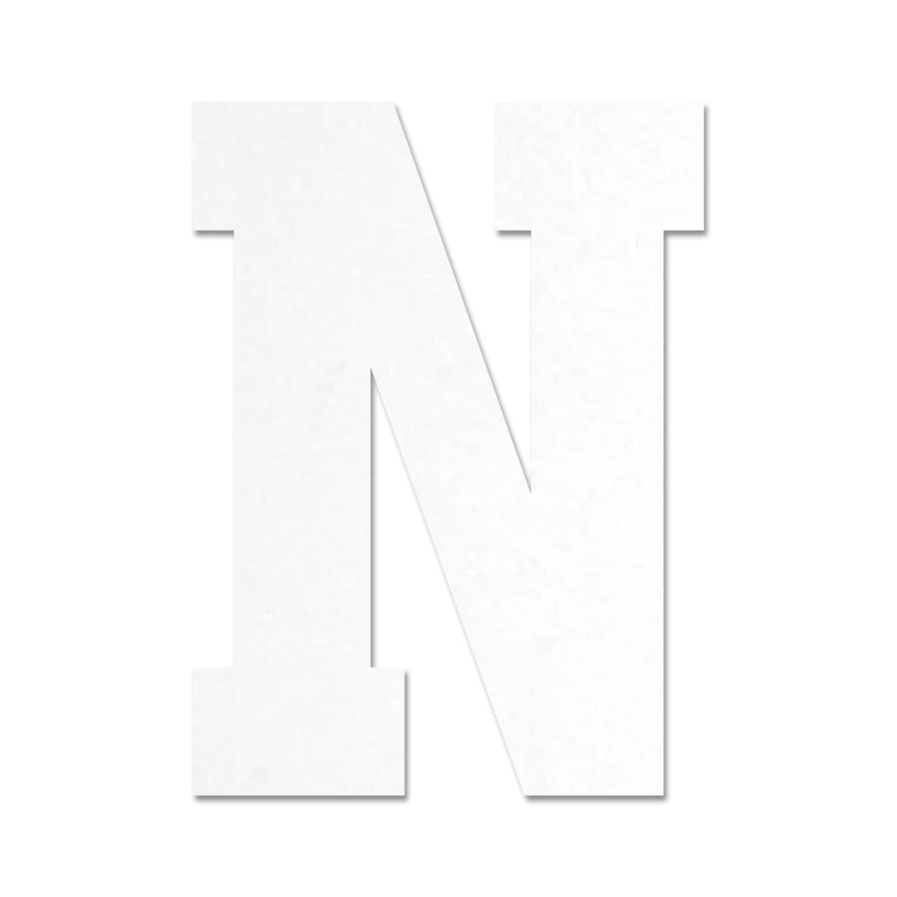 6 Pack: 13" White MDF Uppercase Letter by Make Market®